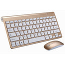 Wireless Mini Keyboard and Mouse Set