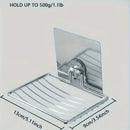 Stainless Steel Adhesive Wall Soap Dish