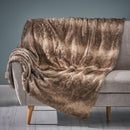 Faux Fur Throw Blanket 50x60