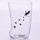 Frosted Glass Cat Paw Mug