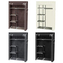 64-Inch Portable Closet Wardrobe With Shelves