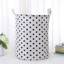 Cotton Linen Laundry Hamper