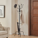 Freestanding Coat Rack With Umbrella Holder