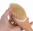 Wooden Long Handle Bath And Body Brush