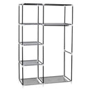 64-Inch Portable Closet Wardrobe With Shelves