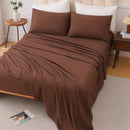 4-Piece Soft Cotton Blend Bedding Set Queen