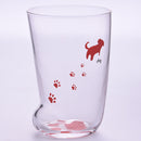 Frosted Glass Cat Paw Mug