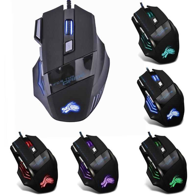 RGB Wired Gaming Mouse, 7 Buttons