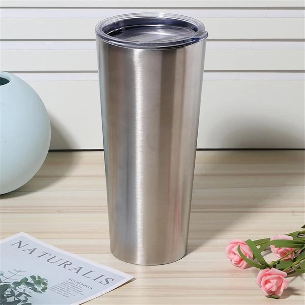 30oz Stainless Steel Insulated Mug With Clear Lid