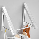 Folding Wall Mounted Clothes Hanger Rack