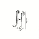Over-Door Shower Hook Rust Resistant