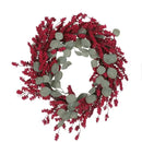 Eucalyptus And Berry Artificial Wreath 29in