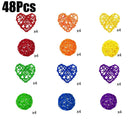 Decorative Rattan Vase Filler Balls Set