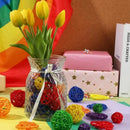Decorative Rattan Vase Filler Balls Set