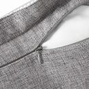 Linen Throw Pillow Covers 20x20 Set Of 2