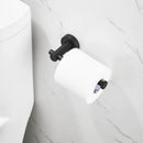 3-Piece Matte Black Bathroom Towel Bar Set
