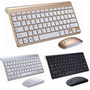 Wireless Mini Keyboard and Mouse Set