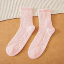 Non-Slip Coral Fleece House Socks for Women