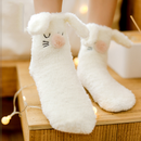 Thick Jacquard Floor Socks for Women
