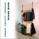 Adjustable Telescopic Clothes Hanging Rack