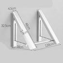 Folding Wall Mounted Clothes Hanger Rack