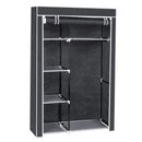 64-Inch Portable Closet Wardrobe With Shelves