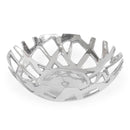 Modern Cast Aluminum Fruit And Bread Bowl