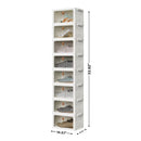 Collapsible Stackable Storage Bins With Wheels