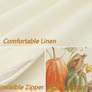 Fall Watercolor Throw Pillow Covers Set Of 4