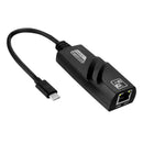 USB-C to Ethernet Adapter, 100 Mbps or Gigabit