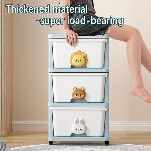 4-Drawer Rolling Storage Tower