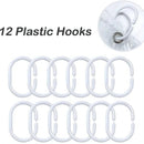 3D Pebble PEVA Shower Curtain Liner With Magnets