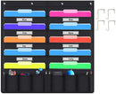 Hanging File Organizer With 20 Pockets