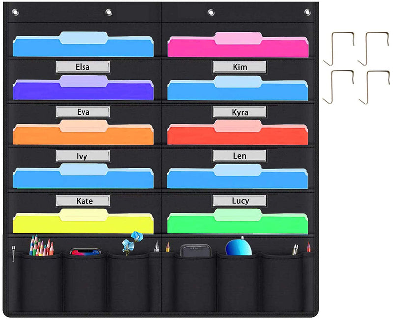 Hanging File Organizer With 20 Pockets