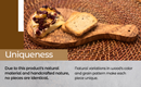 Olive Wood Bread Board And Butter Spreader Set