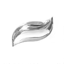 Wavy Cast Aluminum Accent Bowl