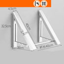 Folding Wall Mounted Clothes Hanger Rack