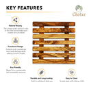 Olive Wood Square Pan Trivet