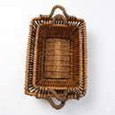 Woven Willow Bread And Fruit Baskets Set Of 2