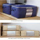 Large Under-Bed Storage Bags With Window 2-Pack