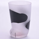 Frosted Glass Cat Paw Mug