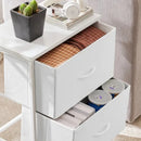 Fabric Drawer Nightstand Storage Set Of 2