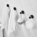 Matte Black Wall Mounted Towel Hook