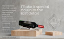 Sculptural Wavy Wine Bottle Holder