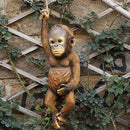 Hanging Monkey Garden Ornament
