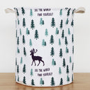 Cotton Linen Laundry Hamper