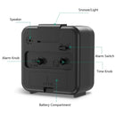 Silent LED Desk Alarm Clock With Snooze