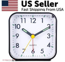 Silent LED Desk Alarm Clock With Snooze