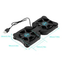 Dual-Fan USB Laptop Cooling Pad