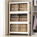 Collapsible Stackable Storage Bins With Wheels